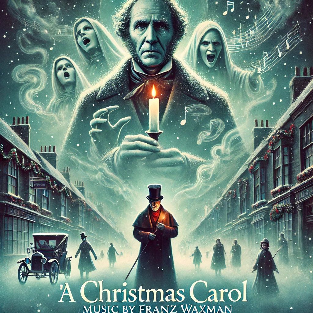 A Christmas Carol — film score poster art