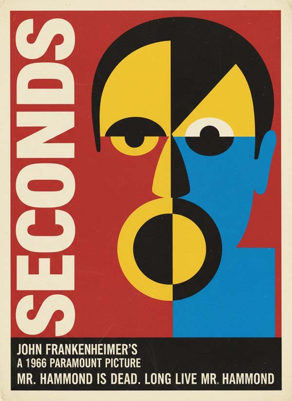 Seconds (1966) reimagined minimalist movie poster