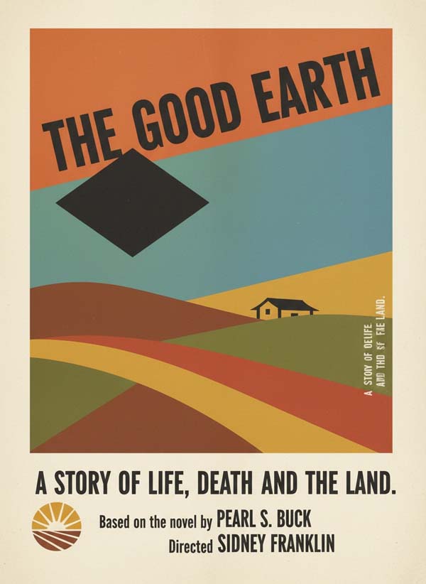 The Good Earth (1937) reimagined minimalist movie poster