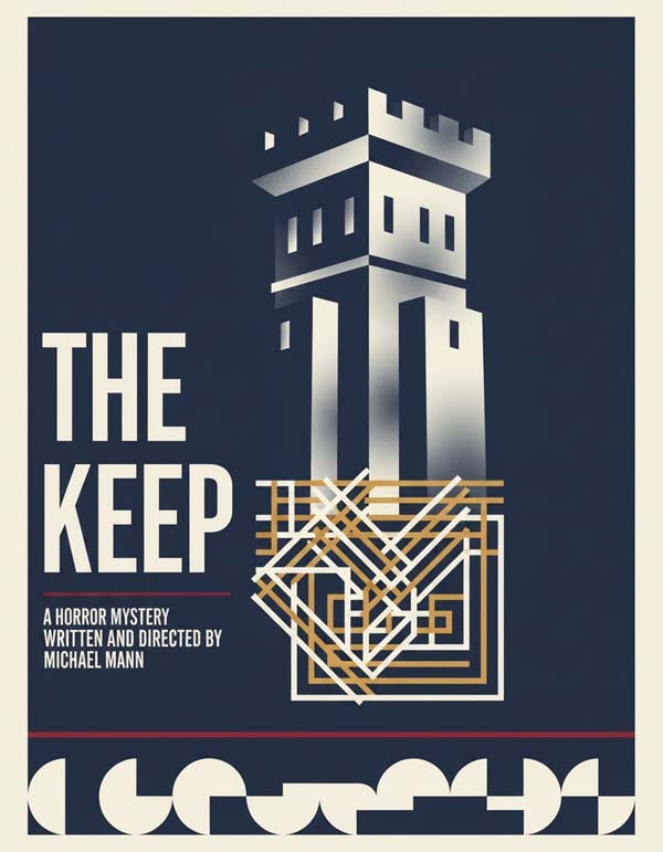 The Keep (1983) reimagined minimalist movie poster