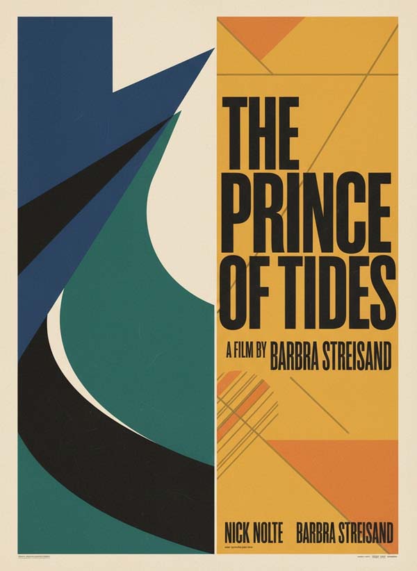 The Prince of Tides (1991) reimagined minimalist movie poster