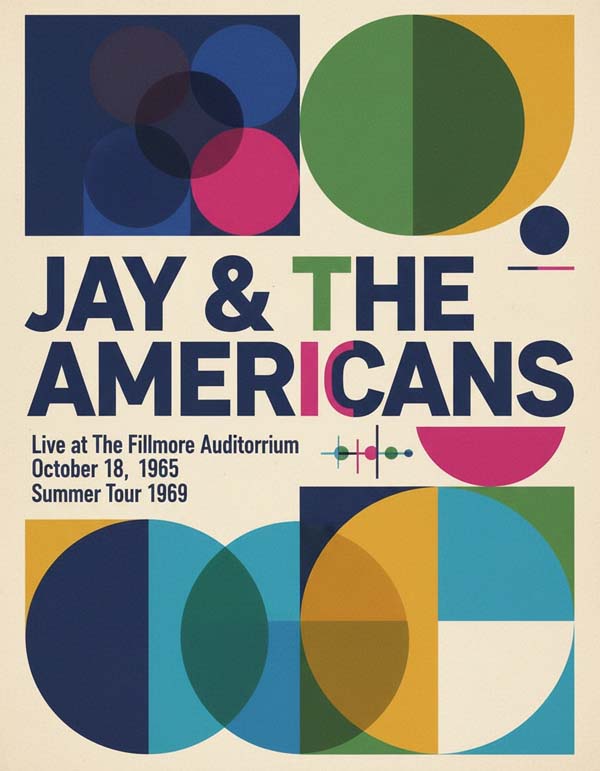 Jay and the Americans reimagined popular music group portrait