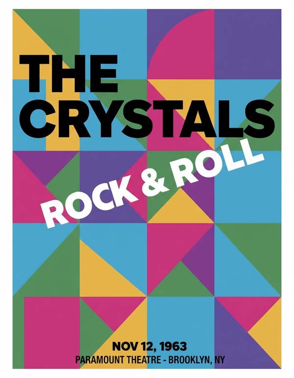 The Crystals reimagined popular music group portrait