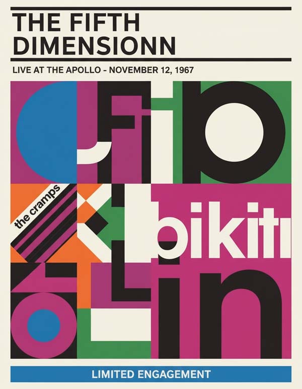 The Fifth Dimension reimagined popular music group portrait
