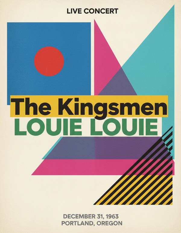 The Kingsmen reimagined popular music group portrait