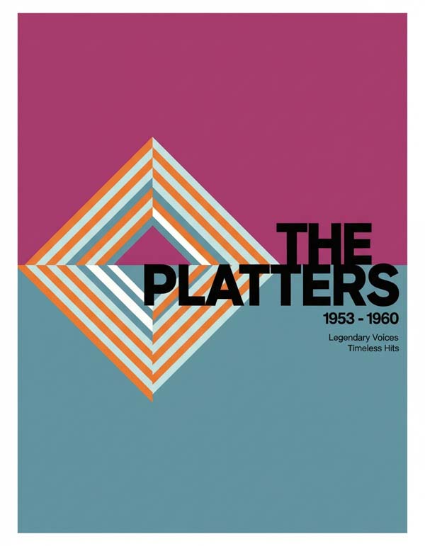 The Platters reimagined popular music group portrait