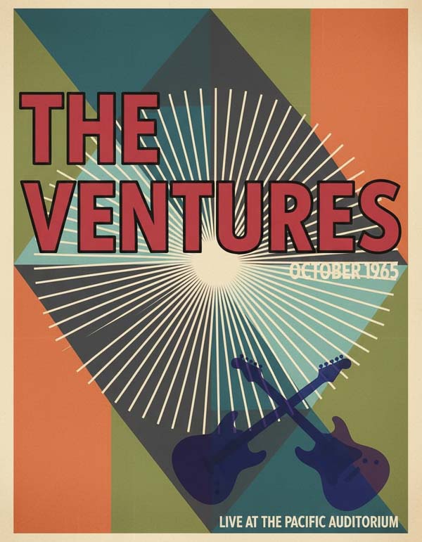 The Ventures reimagined popular music group portrait