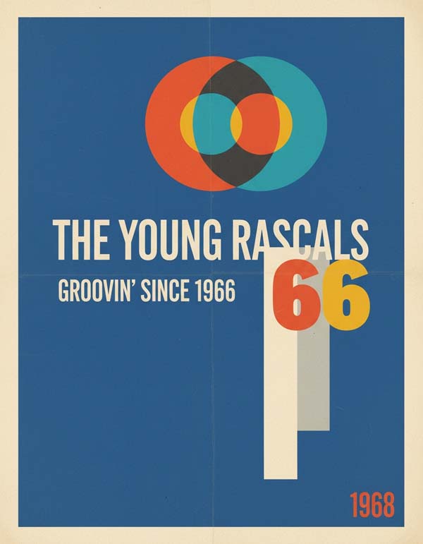 The Young Rascals reimagined popular music group portrait