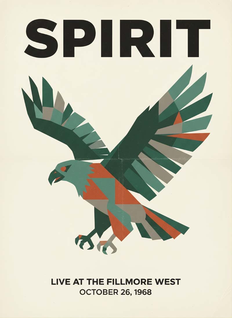 Spirit reimagined rock musician portrait