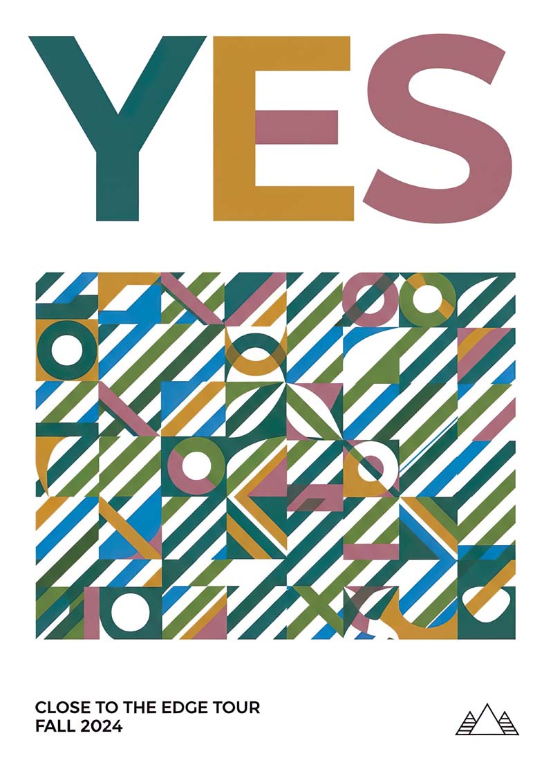 Yes reimagined rock musician portrait