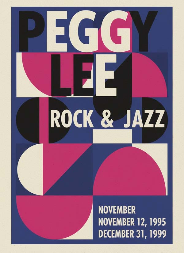 Peggy Lee reimagined singer portrait